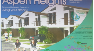 Aspen Heights Subdivision